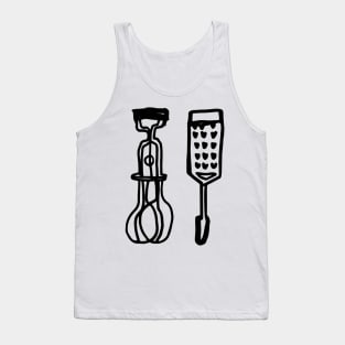 Retro Kitchen Utensils Tank Top